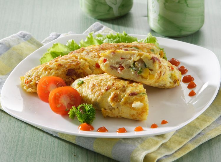 Resep Omelet Sayur Simpel Buat Sarapan Sehat Dan Murah